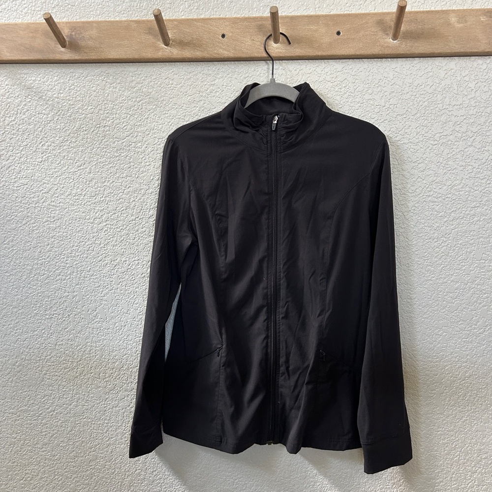 Lucy Women’s Black Lightweight Workout Jacket